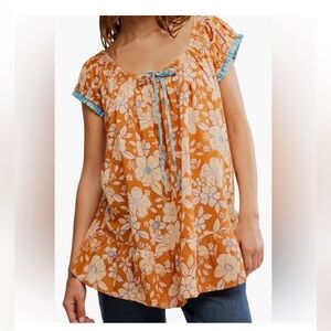 Free People Boho Frankie Tunic Top
